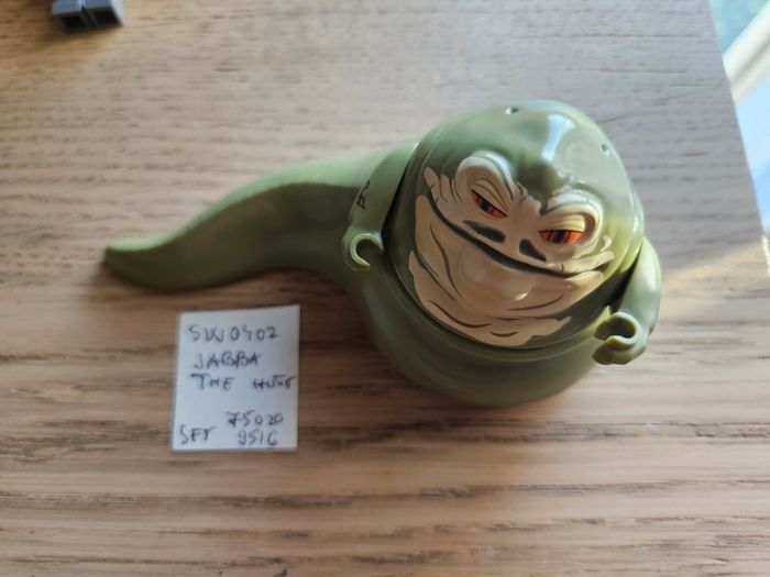lego sw0402 jabba the hutt, set 75020, 9516