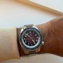 Zelos Thresher 41mm Worldtimer GMT Titanium (Burgundy) - Full Kit Image 3
