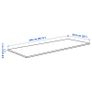 2 x IKEA SALJAN Kitchen Counter Worktops 246cm ...... Dark Grey Black ..... Brand New Image 6