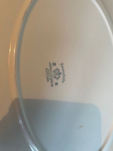 Large Johnson Brothers platter Snowhite