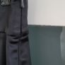 COAST Black Hi-Shine  A-Line skirt with belt loops Sz 14 Image 7