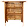Bar Table 110x50x105 cm Solid Acacia Wood Image 5