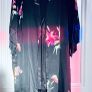 ETRO Italian Designer fringed KIMONO-Jacket - side slits - One Size Image 3
