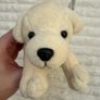 Zaks plush puppy Labrador approx. 18cm length 32100 Used Please see photos Image 5