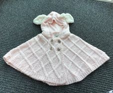 Baby Girl Next poncho, size 1-2 years
