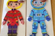 Wooden puzzle toys X 2 for 8 euro