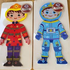 Wooden puzzle toys X 2 for 8 euro