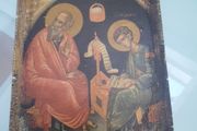 Icon from Patmos  monastery of St John Evangelist