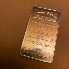 10oz Silver Bar MTR 0.999