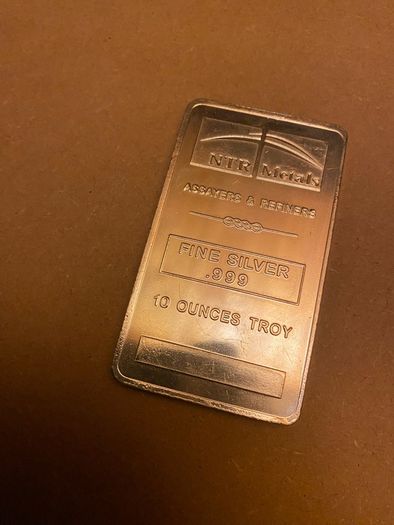 10oz Silver Bar MTR 0.999