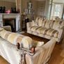 2 Couch /sofa & 2 Queen Anne armchairs Image 9