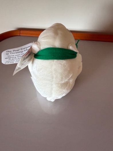 1993 vintage Coca-Cola polar bear soft toy