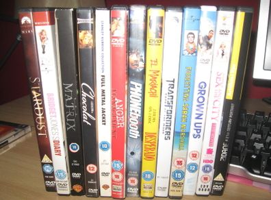 Selection of DVDS