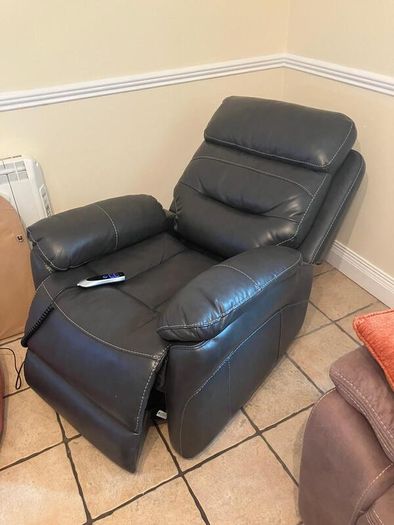 Electric Leather Recliner