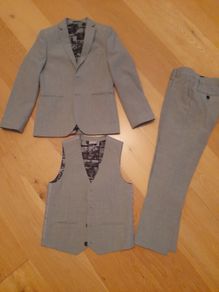 Communion suit, 3 piece, age 11