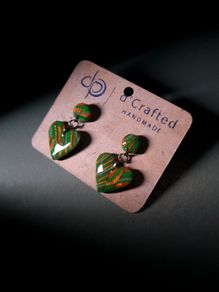 Two-Piece Mini Dangle Earrings