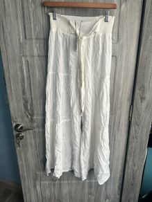 BNWT White Trousers UK 6-8