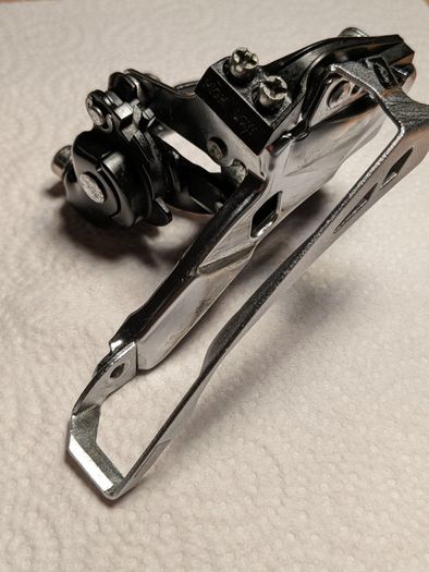 Shimano Tourney 3x7/8-speed front derailleur