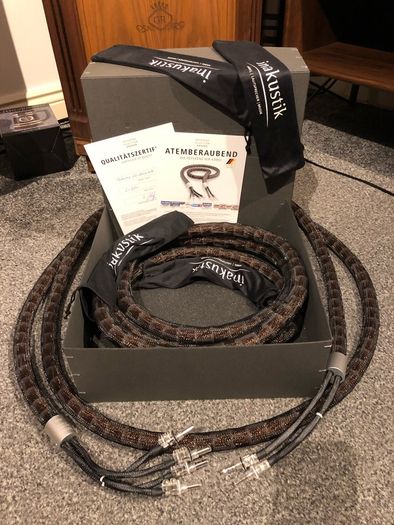 In-akustik Referenz LS-2404 Air Tellurium BiWire Speaker Cable BFA Banana 3,5m / Pair