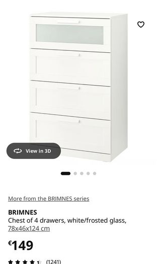 Ikea chest of drawers