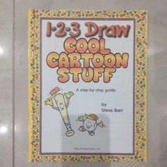1-2-3 Draw Cool Cartoon Stuff