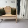 Solid wood indoor bench Image 6
