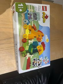 Lego duplo animal train
