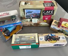 Collection of rare Corgi models