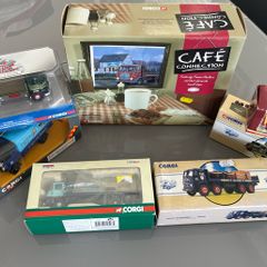 Collection of rare Corgi models