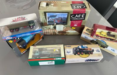 Collection of rare Corgi models