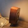 Kienzle wooden tripod clock vintage mid century Image 8