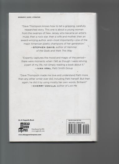 The Patti Smith Story. Dancing Barefoot. Dave Thompson.
