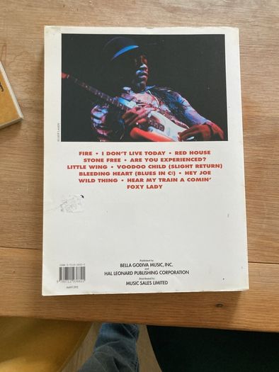 2 Jimi Hendrix Transcription Books