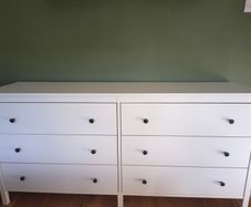 KOPPANG Chest of 6 drawers white 172x44x83 cm