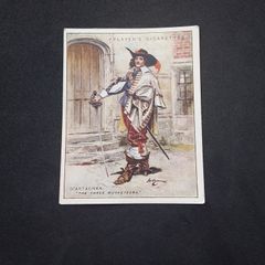 D'Artagnan ,  " The Three Musketeers " , Cigarette Card - Players " Characters From Fiction " 1933