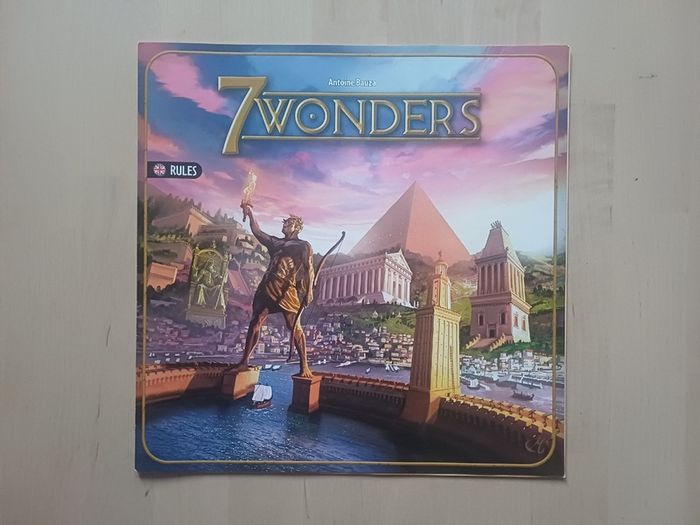 7 Wonders Card Drafting Family Board Game 1st Edition & Expansion 2010