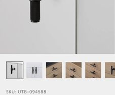 3 never used, Buster+Punch luxury T-bar handle TB044, price per one.
