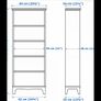 LOMMARP Bookcase IKEA, beige, 65x199 cm Image 7