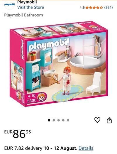 Playmobil Grand Bathroom Set 5330