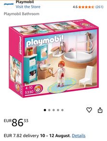 Playmobil Grand Bathroom Set 5330