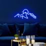 Desert Sunset Neon Light Sign Blue Led Neon Signs for Bedroom Landscape Shape Neon Wall Lights Light Signs Custom Made Neon Lights (FREE POSTAGE) Image 3