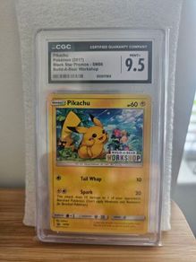 Pokemon Pikachu SM86 Build-A-Bear Promo - CGC 9.5 Gem Mint