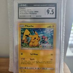 Pokemon Pikachu SM86 Build-A-Bear Promo - CGC 9.5 Gem Mint