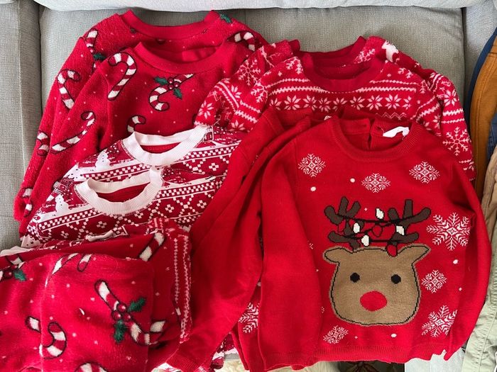 Christmas Jumpers and PJs