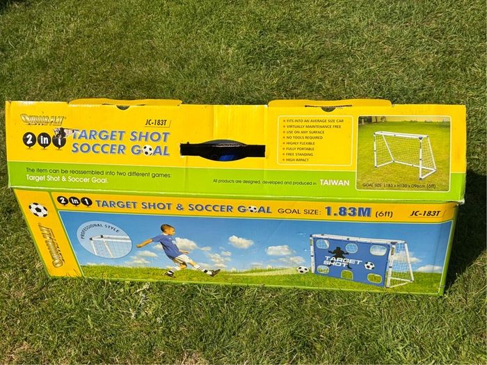 Kids soccer goal for outdoor / garden sports