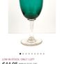 Amazing Set of Six Antique Hand-Blown Bristol Green Sherry Glasses, Stunning Teal Green Bowls with Clear Stems, circa 1890, Capacity 80mls Image 8
