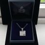 Sterling silver Celtic rune pendant and chain Image 2