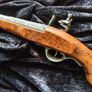 decorative 18th-century style flintlock pistol replica Image 4