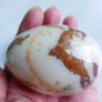 Vintage Polished Marble Onyx Stone Eggs X 3 Image 3