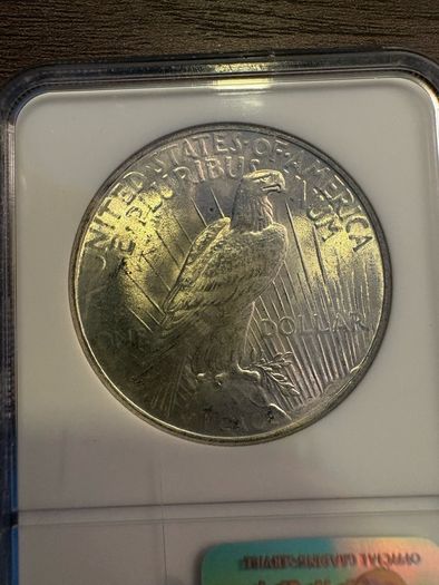 1923 Usa Peace Dollar Ngc Ms64